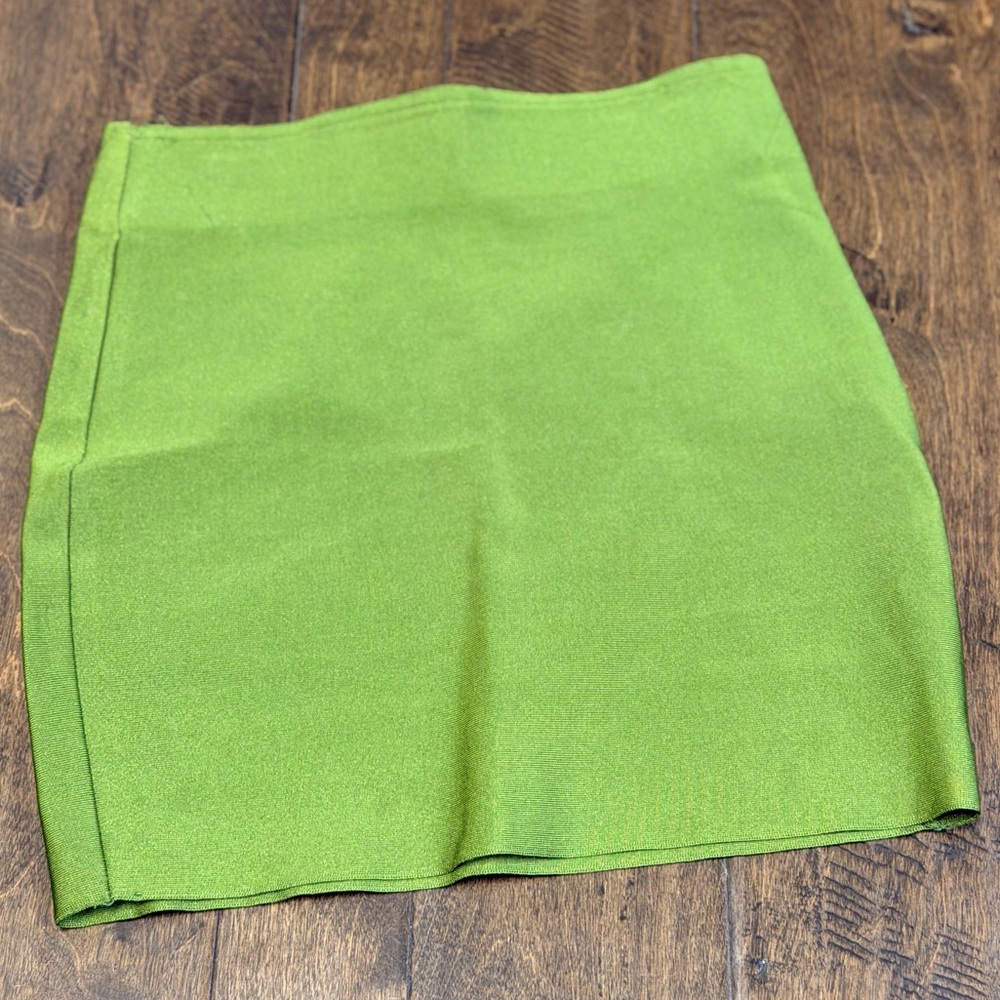 WOW Couture Vibrant Green Mini Skirt